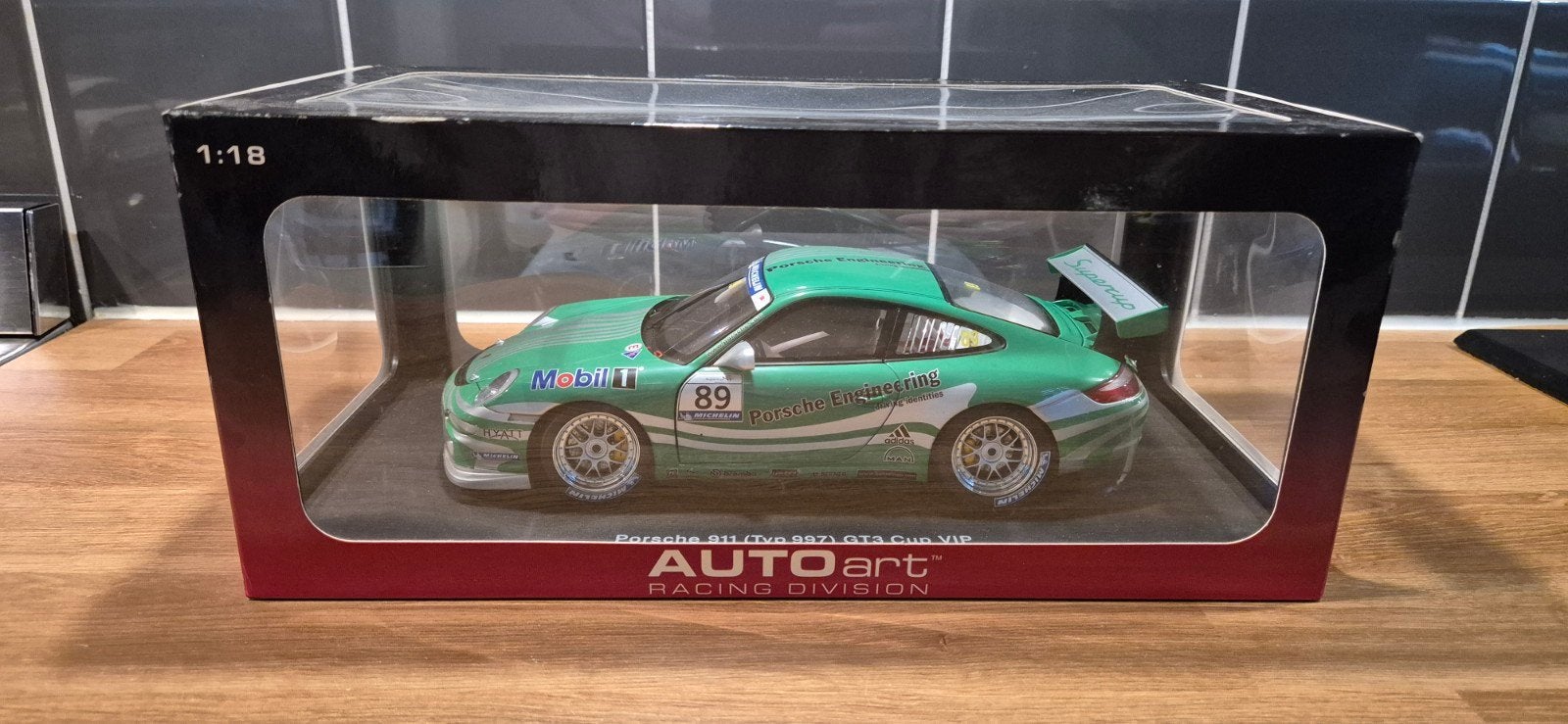 Porsche 911 997 GT3 CUP VIP #89
Merk Minichamps, Hobby en Vrije tijd, Modelauto's | 1:18, Ophalen of Verzenden, Zo goed als nieuw