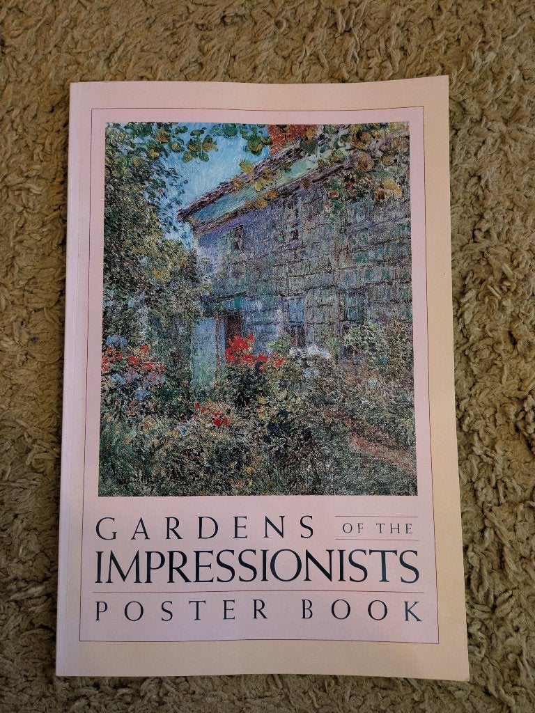 Gardens of the Impressionists Poster Book 1990, Ophalen, Zo goed als nieuw, Overige onderwerpen