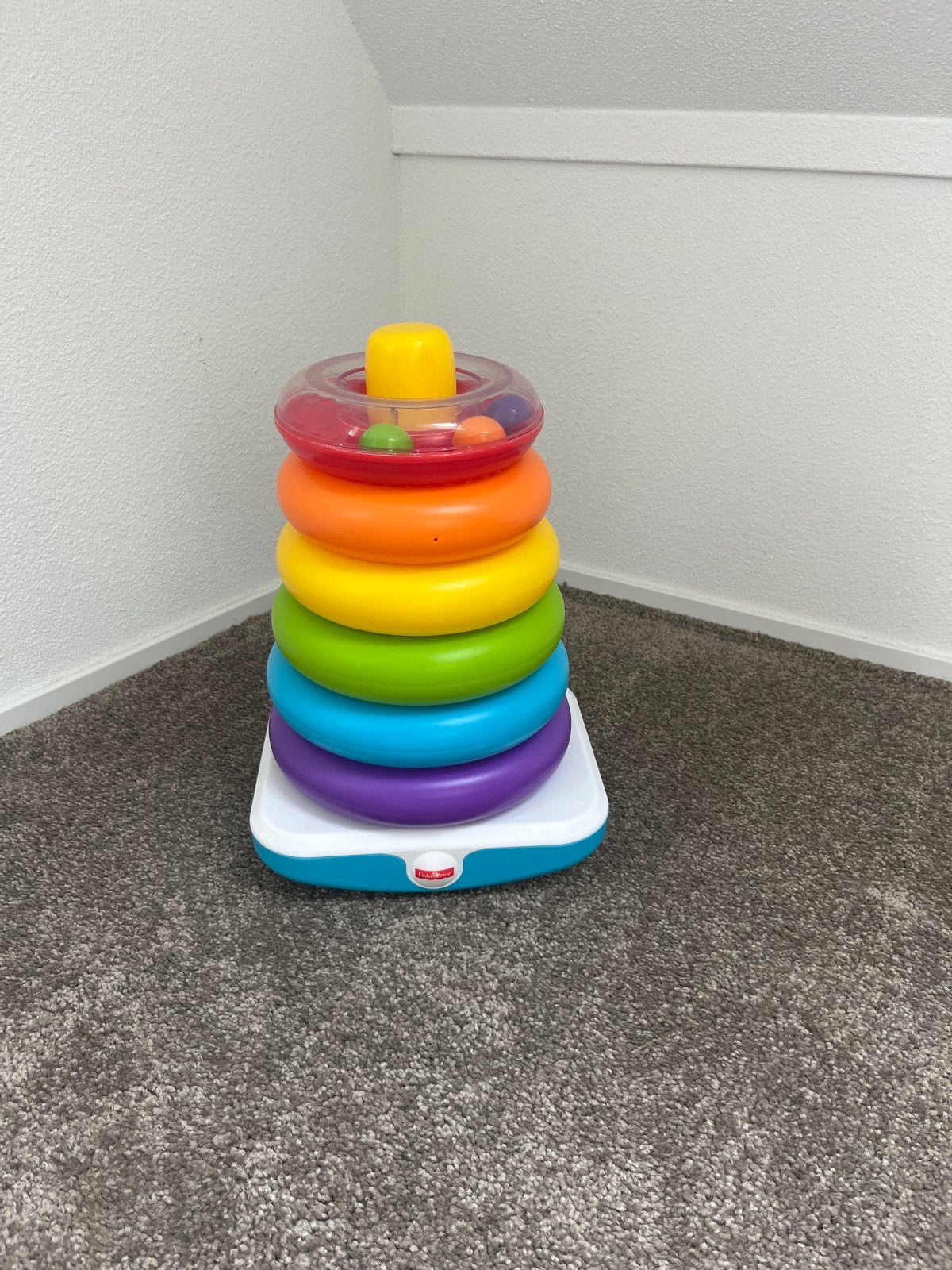 Fisher-Price Rammelaar Ringen Toren Baby Speelgoed, Kinderen en Baby's, Ophalen, Rammelaar