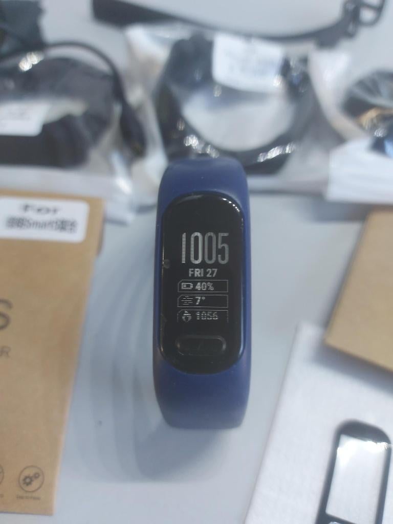 vivosmart 5, Ophalen, Gebruikt, Zwart, Garmin