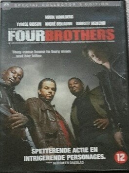 DVD Four brothers, Gebruikt, Duits, Actiethriller, Turks