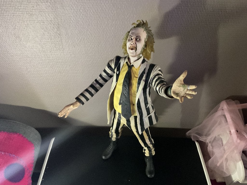 Neca Beetlejuice 18 inch talking figure, Ophalen, Actiefiguur of Pop