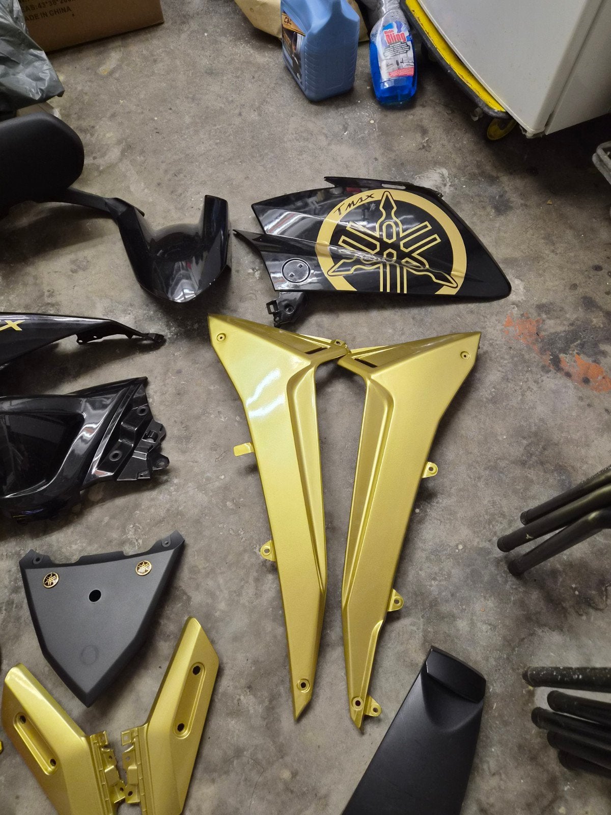 yamaha tmax 530 onderdelen kappen vario, Ophalen of Verzenden, Gebruikt