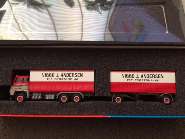 Tekno Scania Viggo Andersen, Ophalen of Verzenden, Zo goed als nieuw, Bus of Vrachtwagen, Tekno