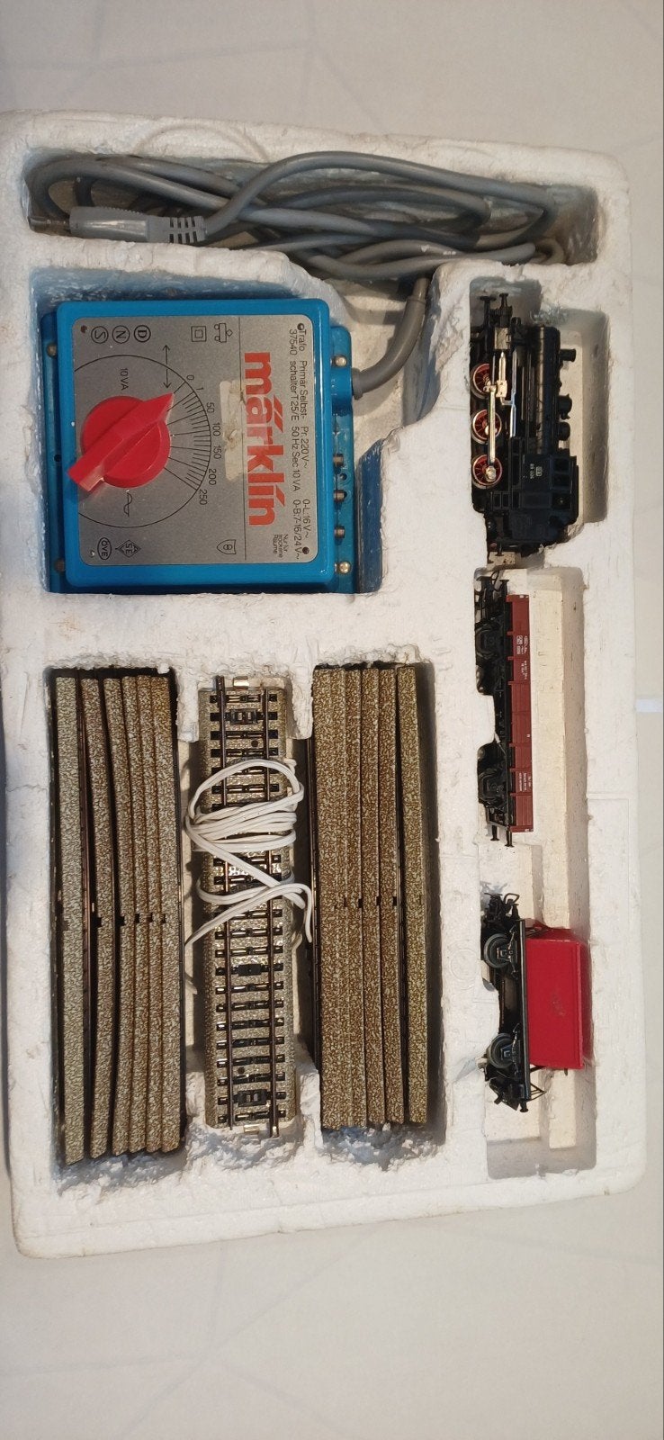 Märklin Set HO S 2930 met extra rails en wagons, Ophalen, Wisselstroom, Märklin, Gebruikt