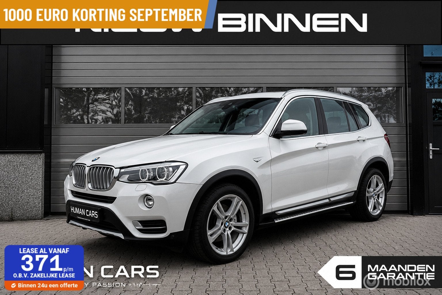 BMW X3 xDrive35i High Executive 19 inch Automaat 306 pk, Auto's, Automaat, Gebruikt, Euro 6, 2000 kg