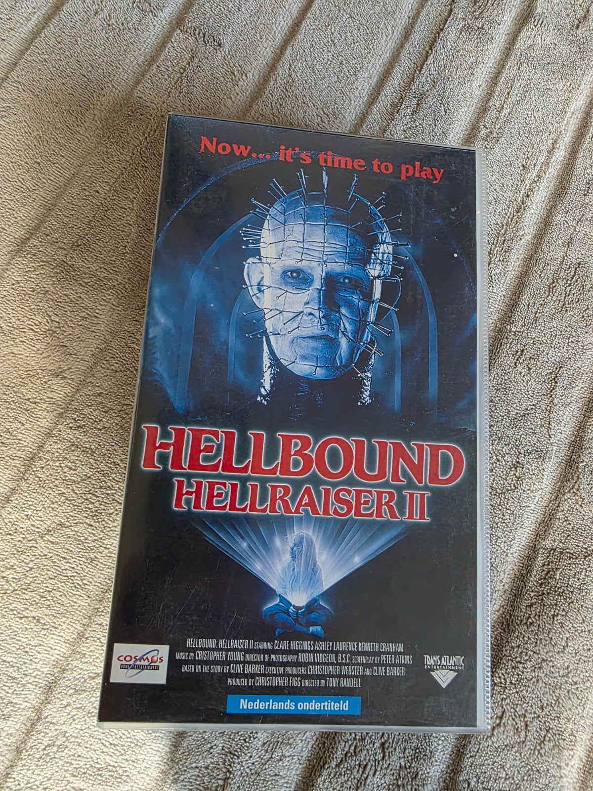 Hellbound Hellraiser II VHS - Horrorfilm NL ondertite, Horror, Nederlands ondertiteld, Gebruikt, Vanaf 16 jaar