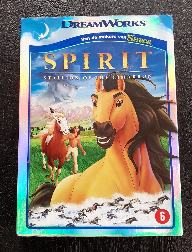 Dvd Spirit, Alle leeftijden, Ophalen of Verzenden, Zo goed als nieuw, Overige typen