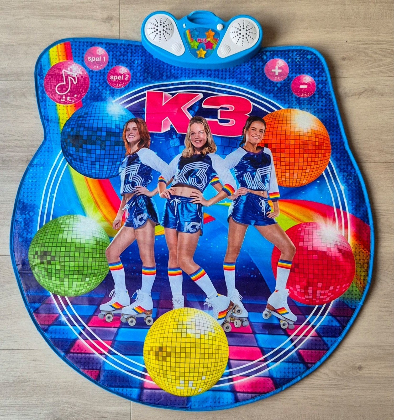 K3 Dansmat met Licht en Geluid, Ophalen, Zo goed als nieuw, Speelkleed, Met licht