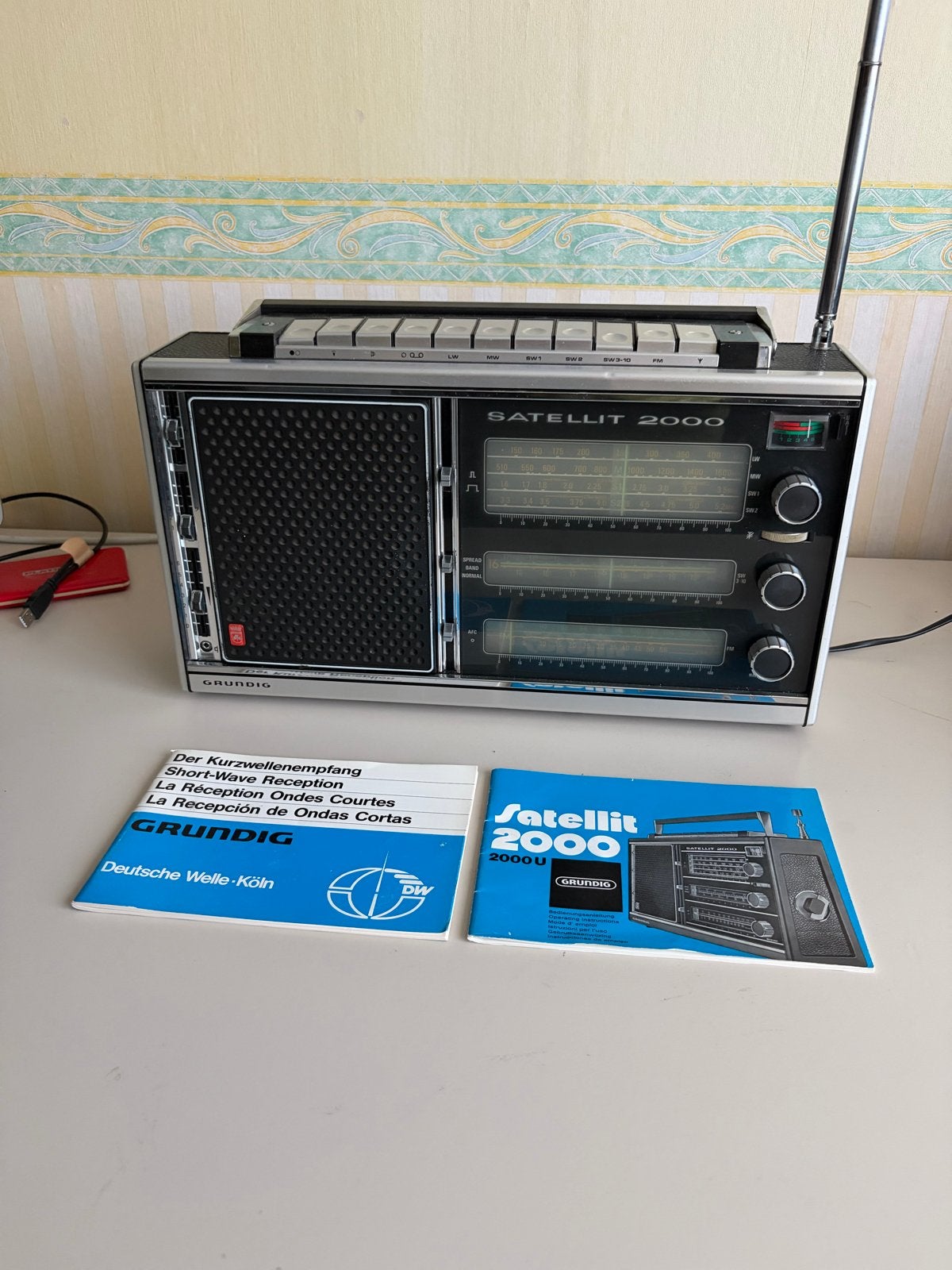 Grundig Satellit 2000 Wereldontvanger, Audio, Tv en Foto, Ophalen of Verzenden, Gebruikt, Wereldontvanger