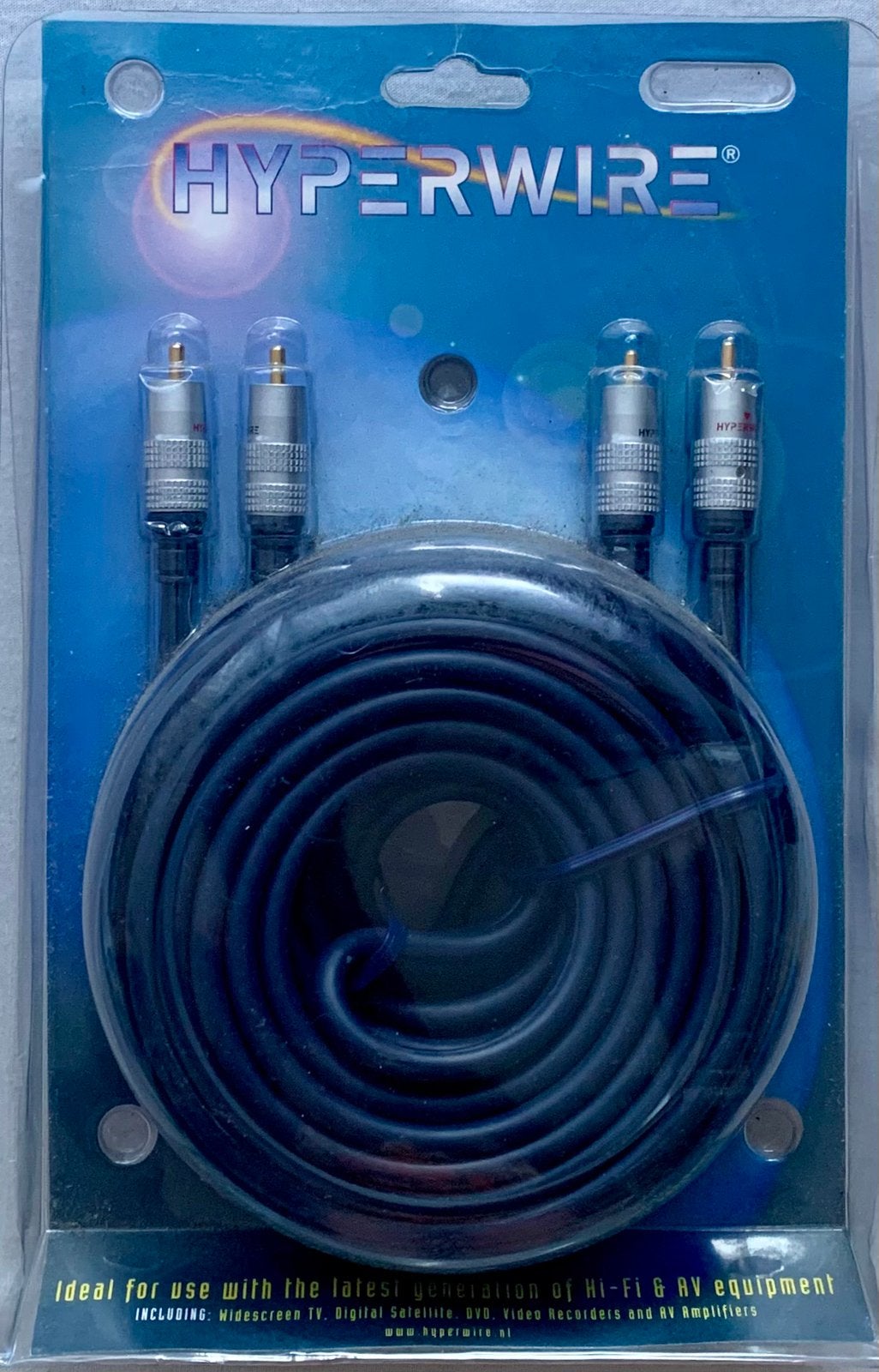 10 Meter Tulp Aansluitkabel [Hyperwire] Ongebruikt, Audio, Tv en Foto, Audiokabels en Televisiekabels, Ophalen of Verzenden, Nieuw