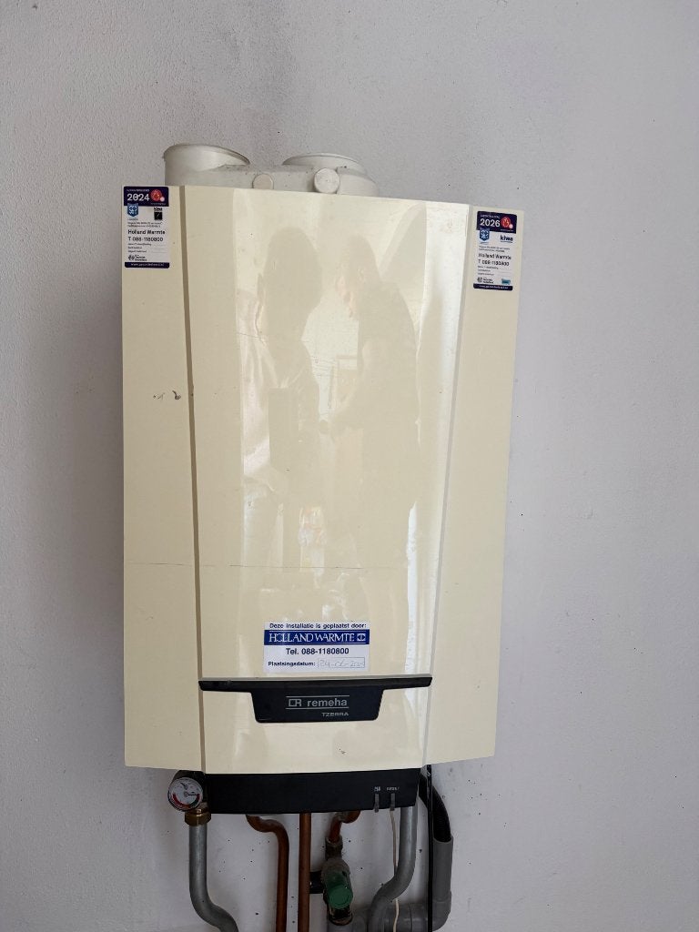 CV ketel Remeha Tzerra, Doe-het-zelf en Verbouw, Verwarming en Radiatoren, Ophalen, 30 tot 80 cm, Gebruikt, Cv-ketel of Combi-ketel