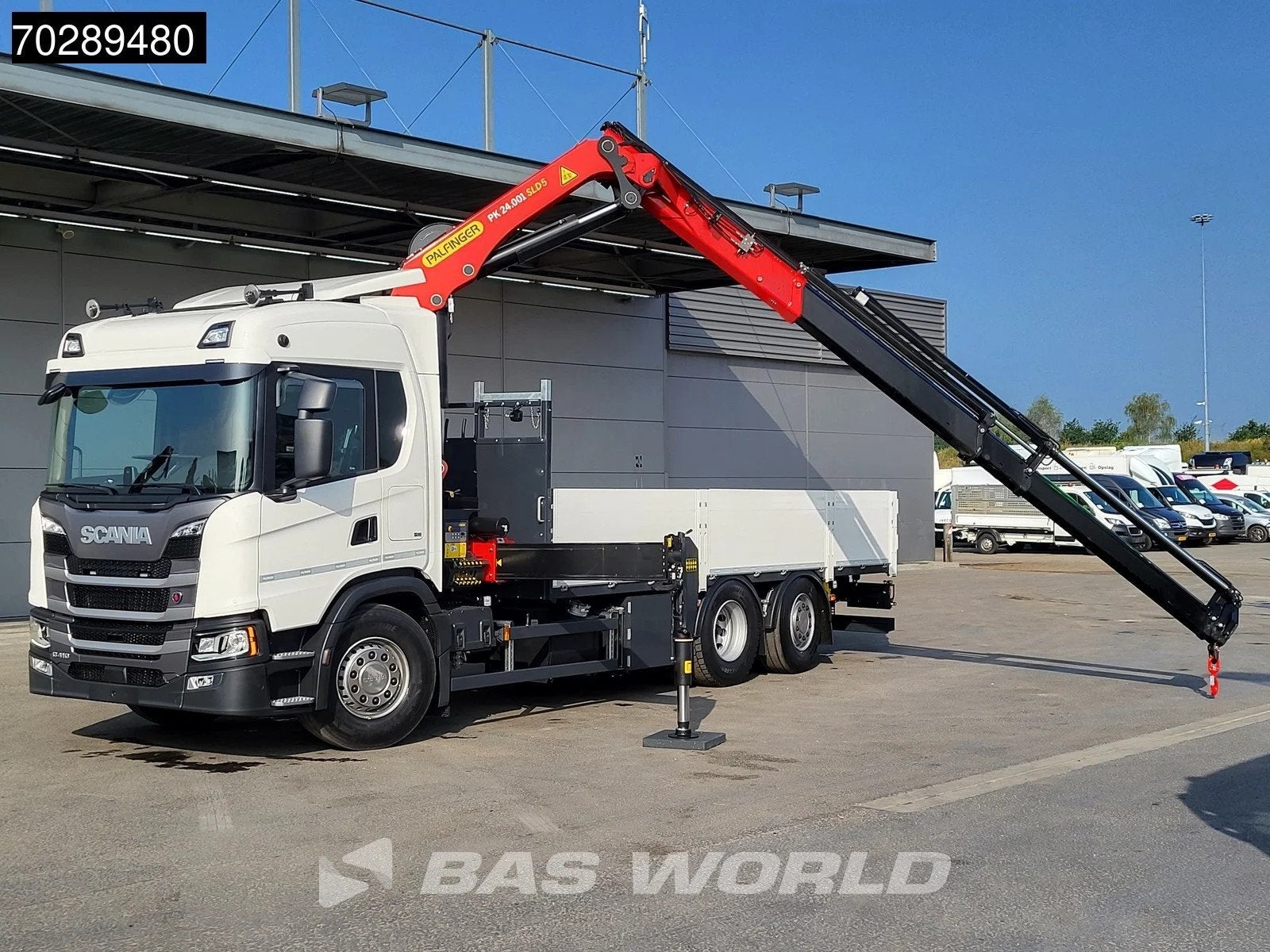 Scania G410 6X2 New! Palfinger PK24.001 SLD 5 Crane Kran Ret, Automaat, Stof, Euro 6, Scania