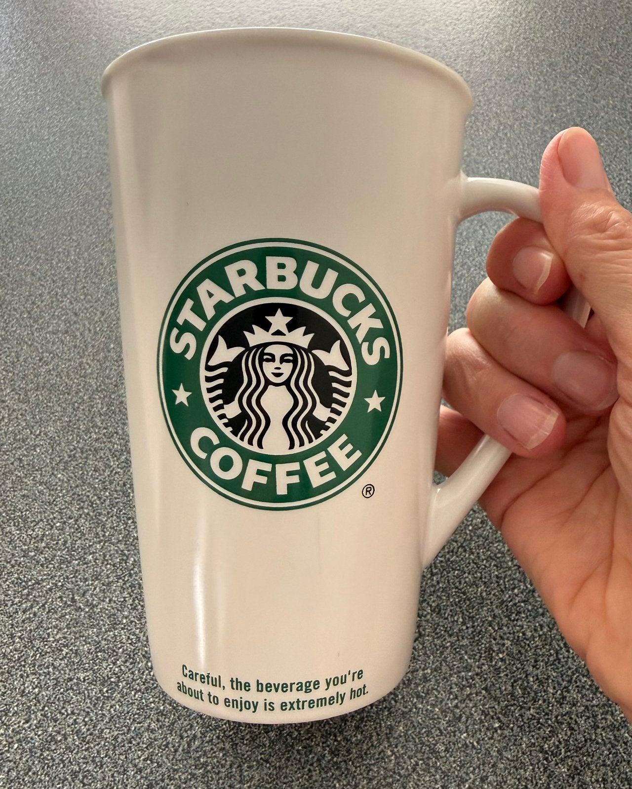 Vintage Starbucks Barista Tall Mug 2006 – 473 ml – oud logo, Keramiek, Ophalen of Verzenden, Zo goed als nieuw, Overige stijlen