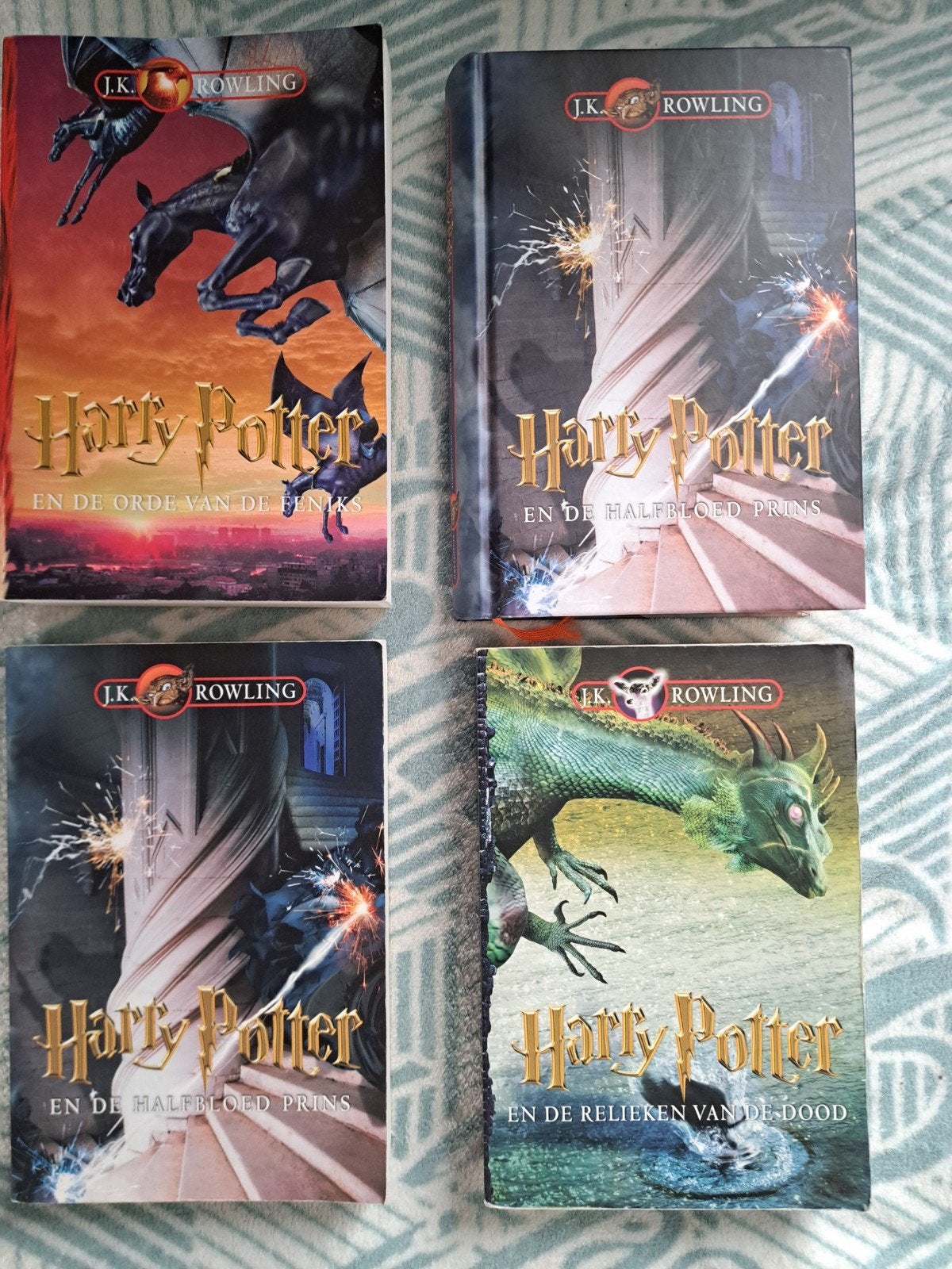 Harry Potter boeken, Boeken, Ophalen of Verzenden, Gelezen, J.K. Rowling