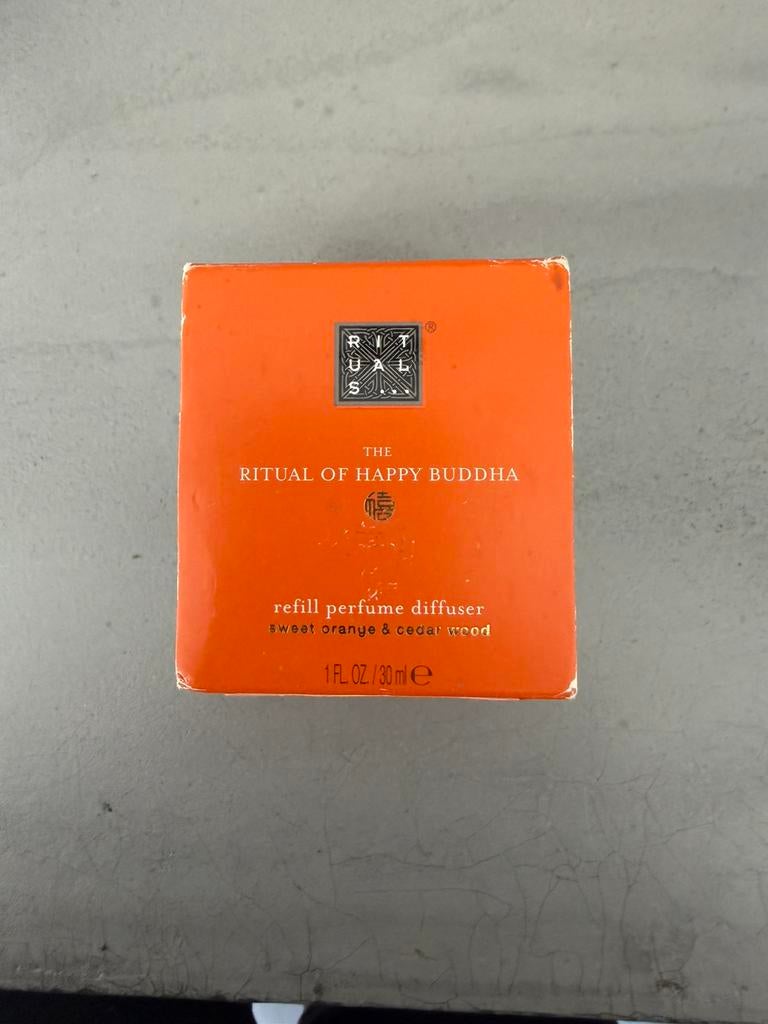 Nieuw Rituals Happy Buddha cartridge diffuser genie refill, Ophalen of Verzenden, Nieuw, Overige materialen, Minder dan 25 cm