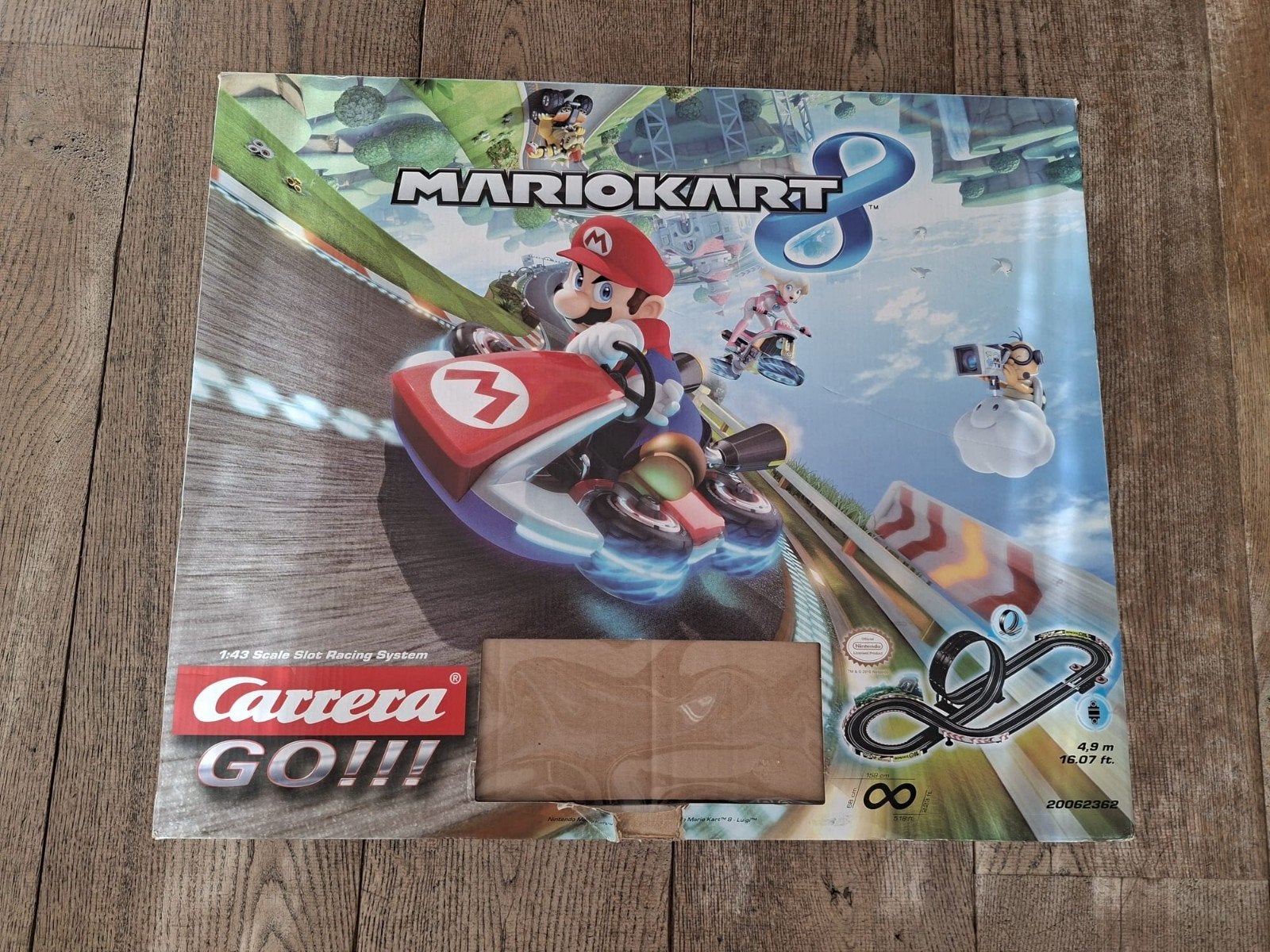 Carrera Go Mario kartbaan, Ophalen, Racebaan, Carrera, Zo goed als nieuw
