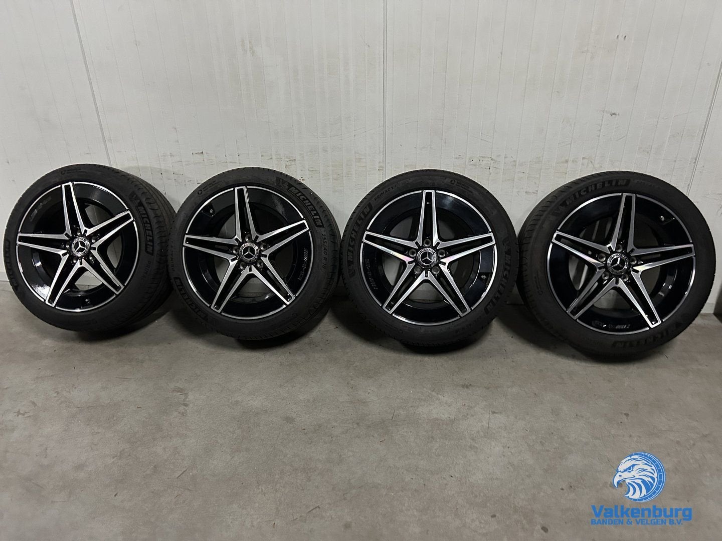 6-7mm! Originele Mercedes AMG C300E Hybrid W206 18 inch bree, 18 inch, Gebruikt, -, -