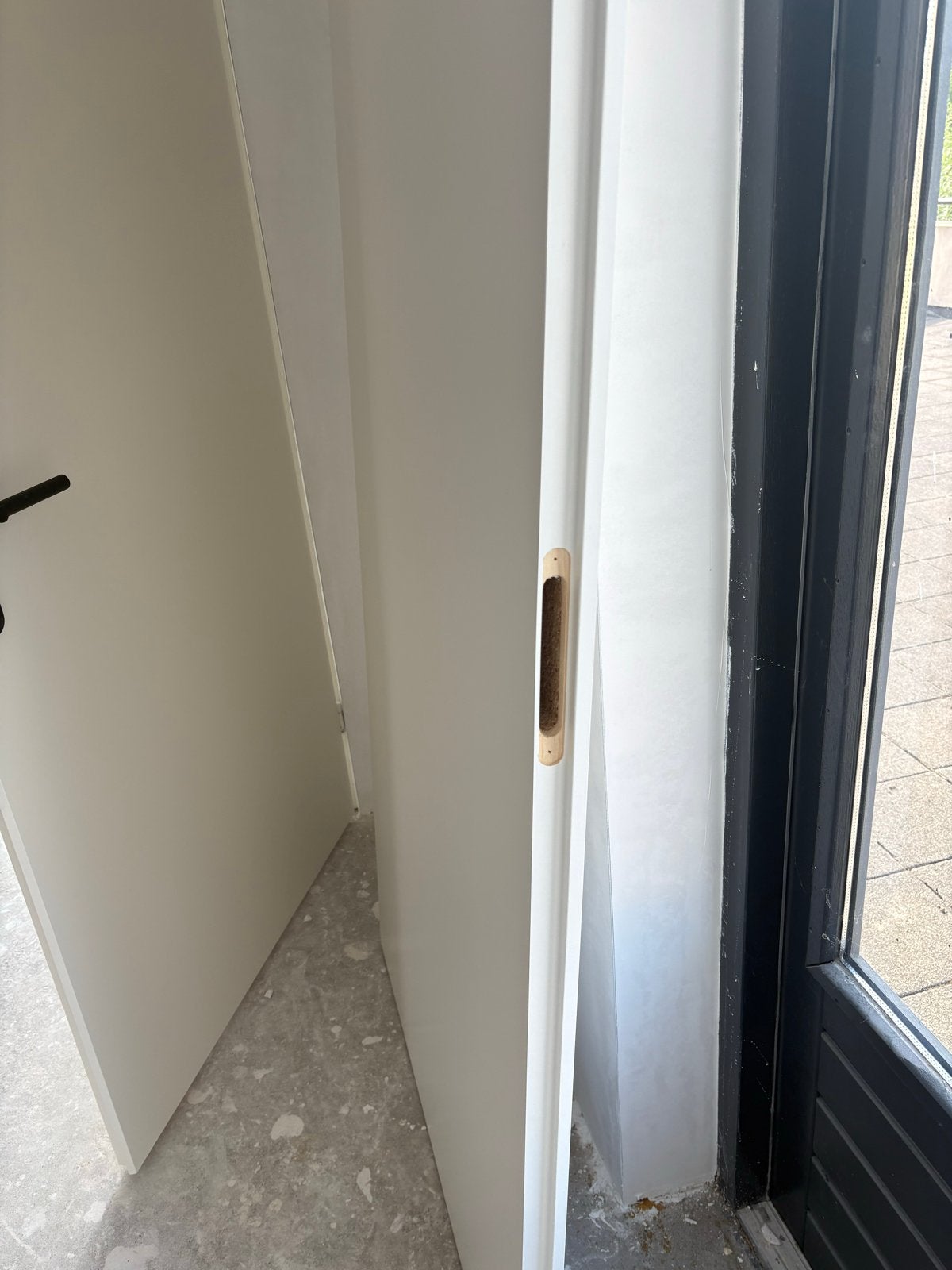 Skantrae SKB 290 Boarddeur RAL9010 nieuw rechtsdraaiend, Doe-het-zelf en Verbouw, 80 tot 100 cm, 215 cm of meer, Binnendeur, Nieuw
