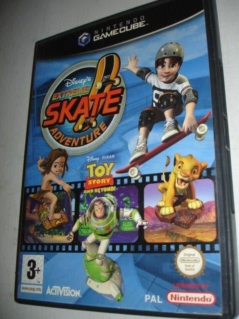 Extreme Skate Adventure- Toy Story- Nintendo GameCube-, Spelcomputers en Games, Verzenden, 1 speler, Racen en Vliegen, Zo goed als nieuw
