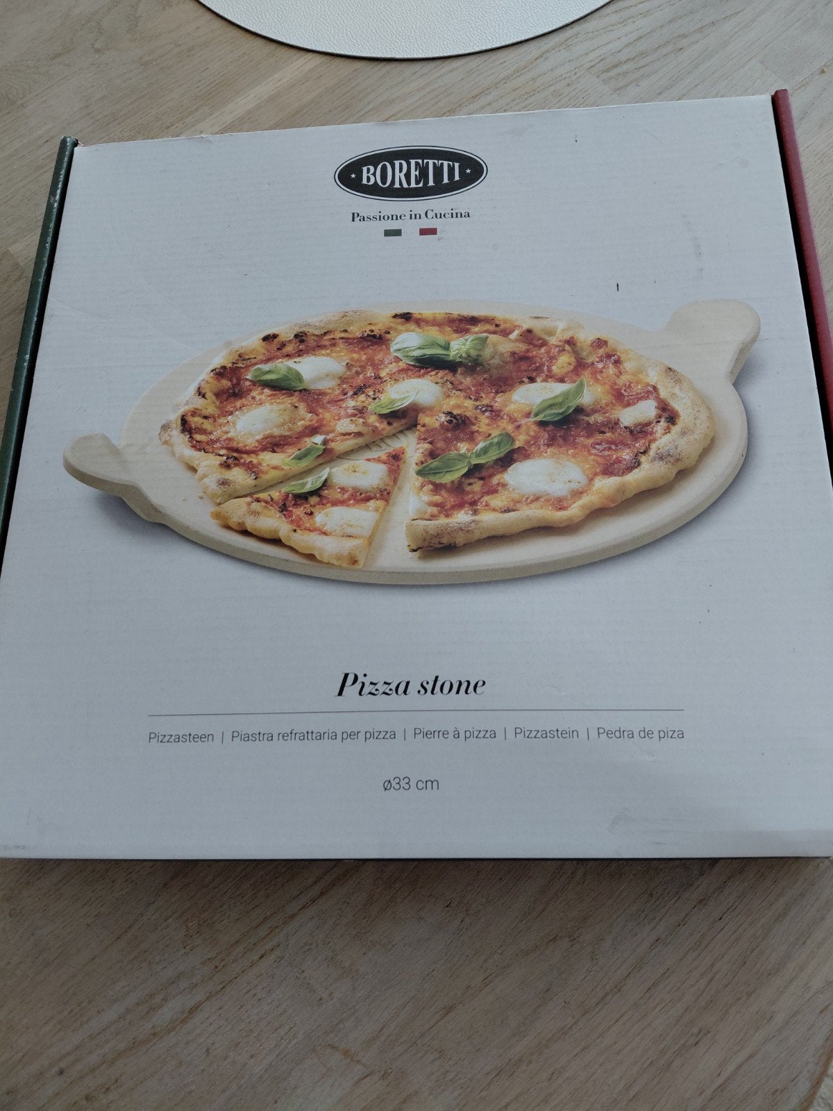 pizza steen, Ophalen of Verzenden, Nieuw, Boretti carbone2