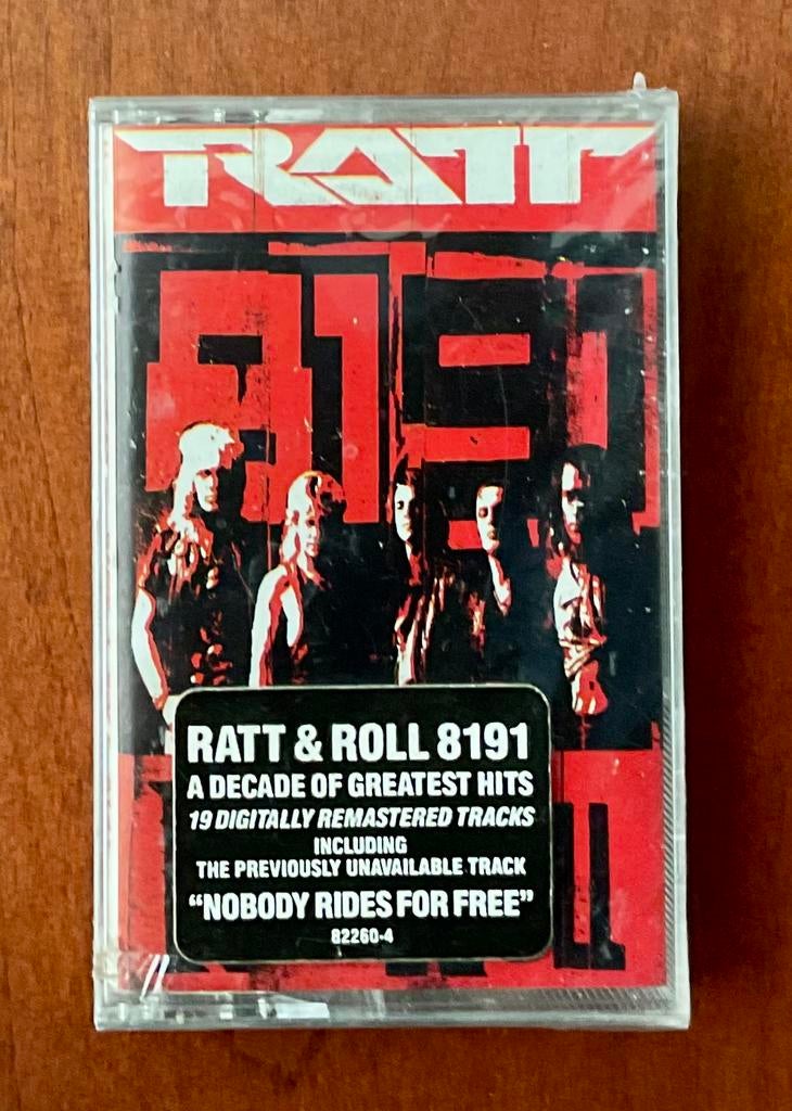 RATT - Ratt & Roll 8191 - Cassette / Cassettebandje GESEALD, 1 bandje, Ophalen of Verzenden, Origineel, Nieuw in verpakking