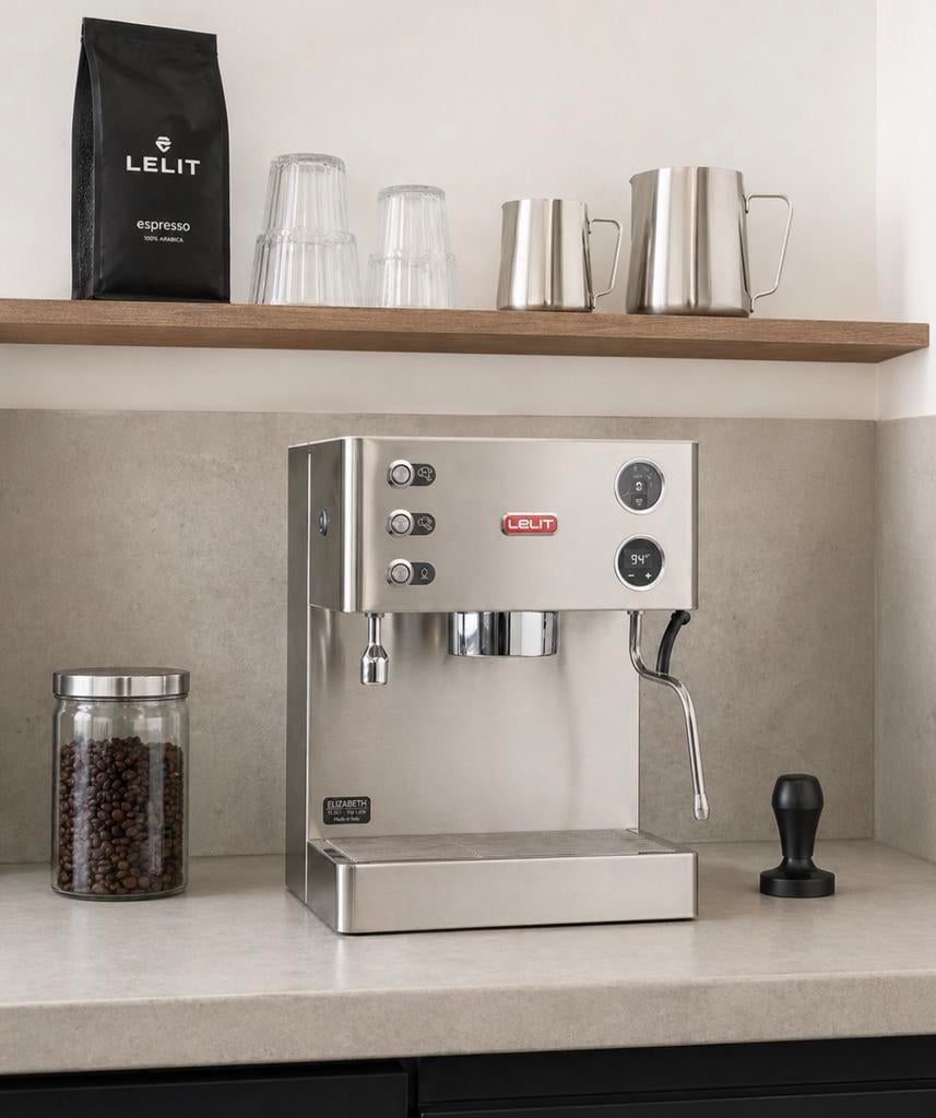 Lelit Elizabeth pl92t dual boiler, 10 kopjes of meer, Ophalen of Verzenden, Zo goed als nieuw, Espresso apparaat