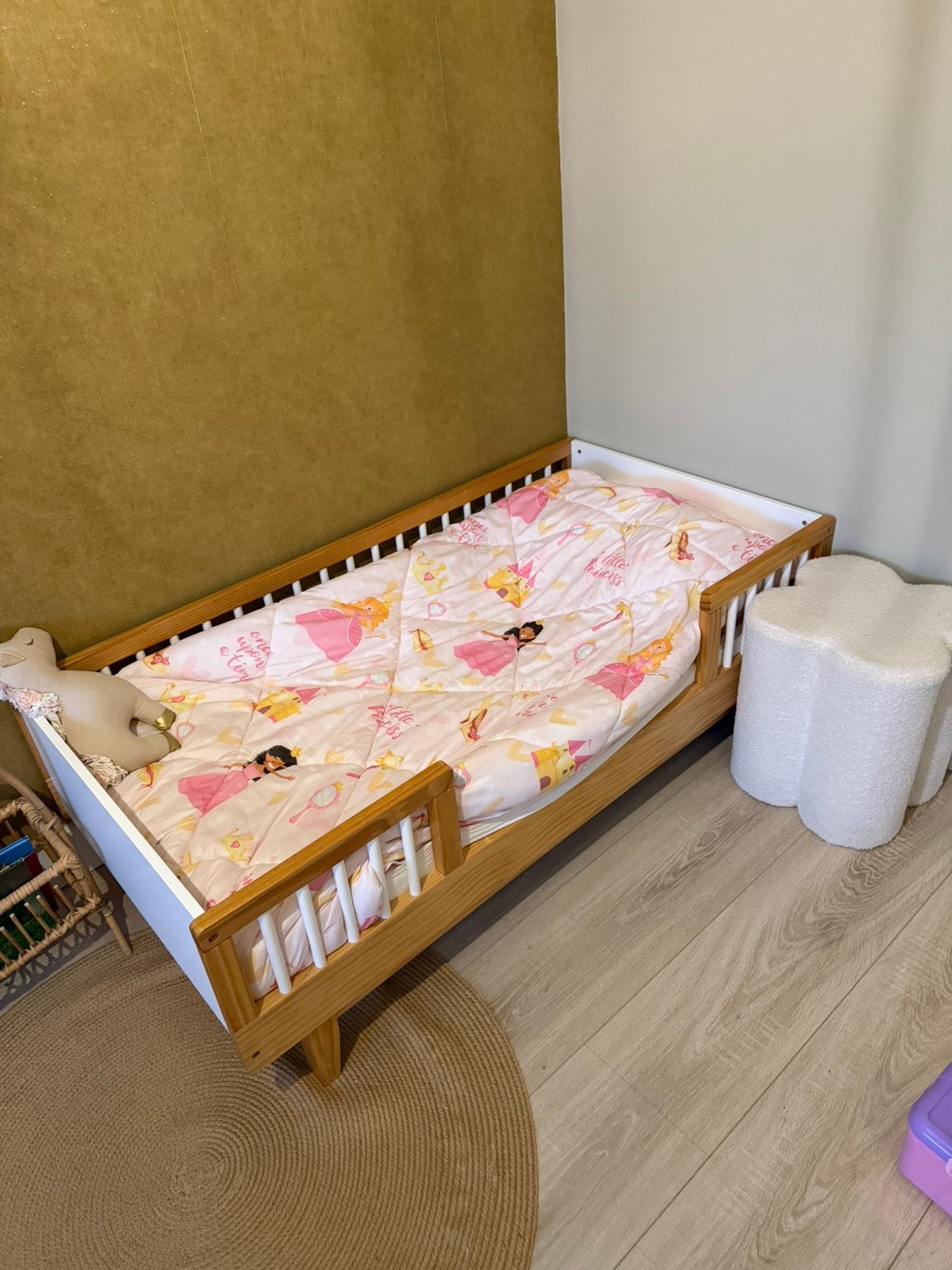 Peuterbed Petit Amelie, Ophalen, 70 tot 85 cm, 140 tot 160 cm, Zo goed als nieuw