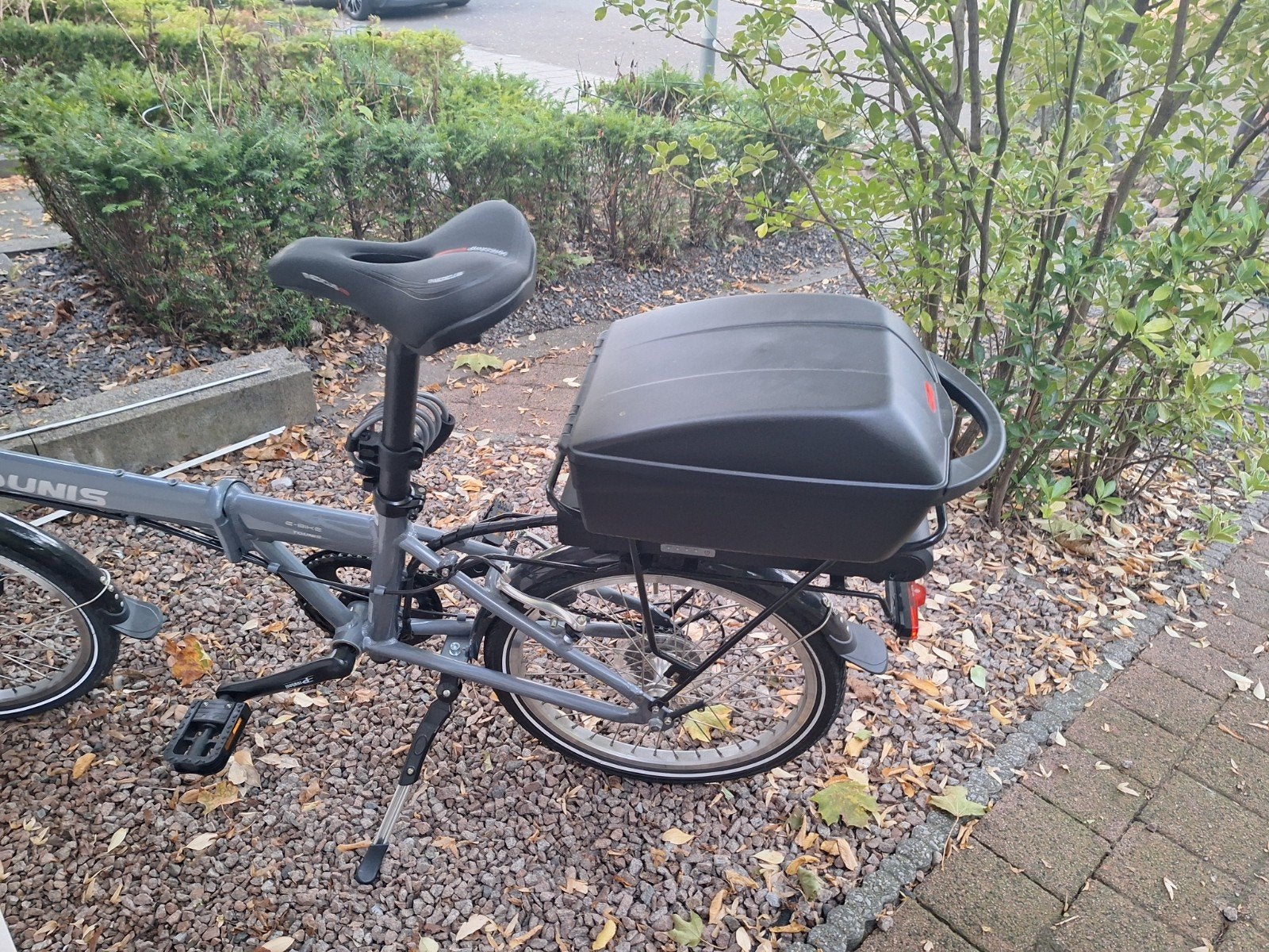Handige Fietskoffer voor bagagedrager, afsluitbaar, Ophalen of Verzenden, Zo goed als nieuw, Onbekend