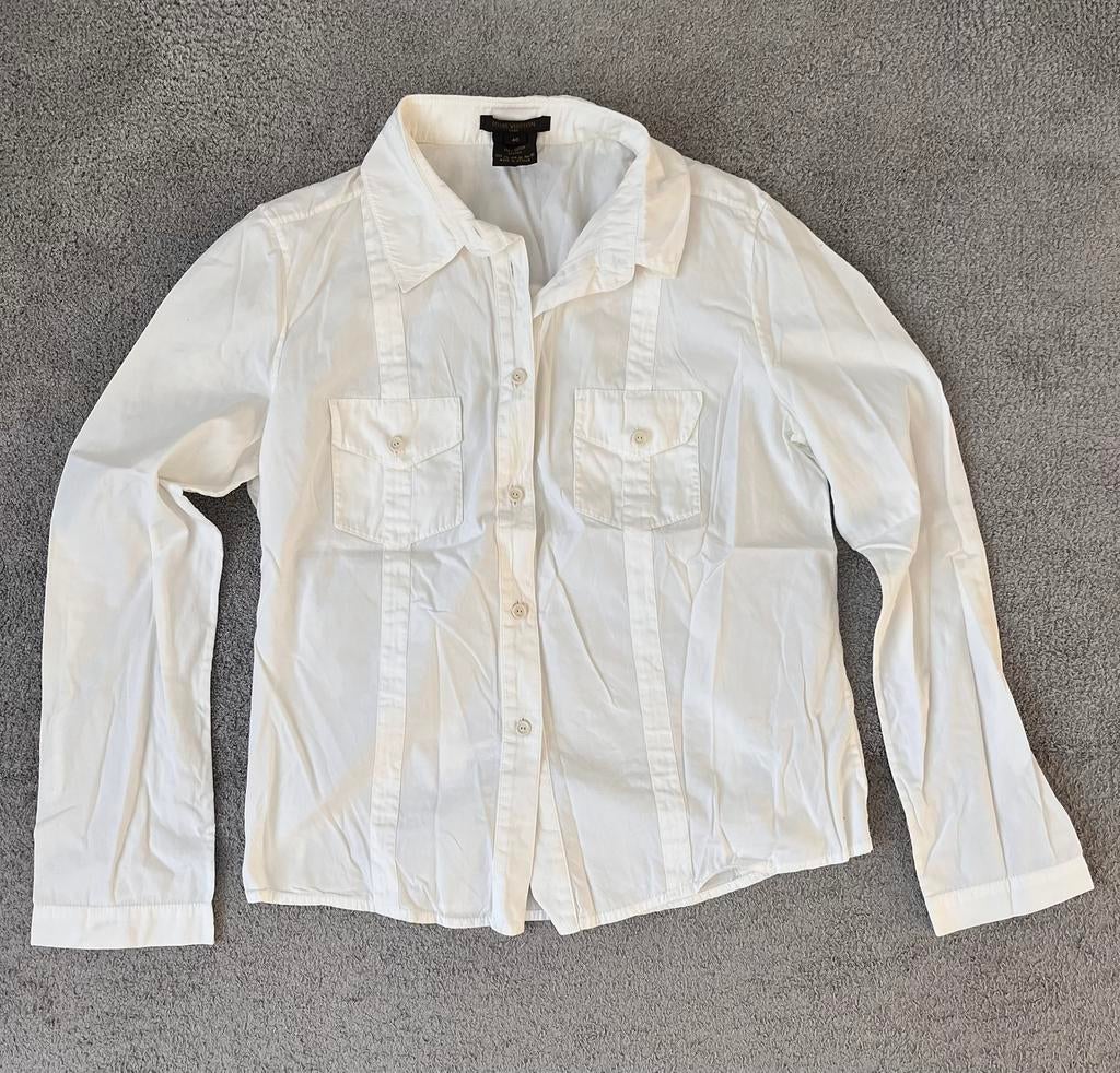 Louis Vuitton shirt origineel!, Ophalen of Verzenden, Zo goed als nieuw, Maat 38/40 (M), Wit