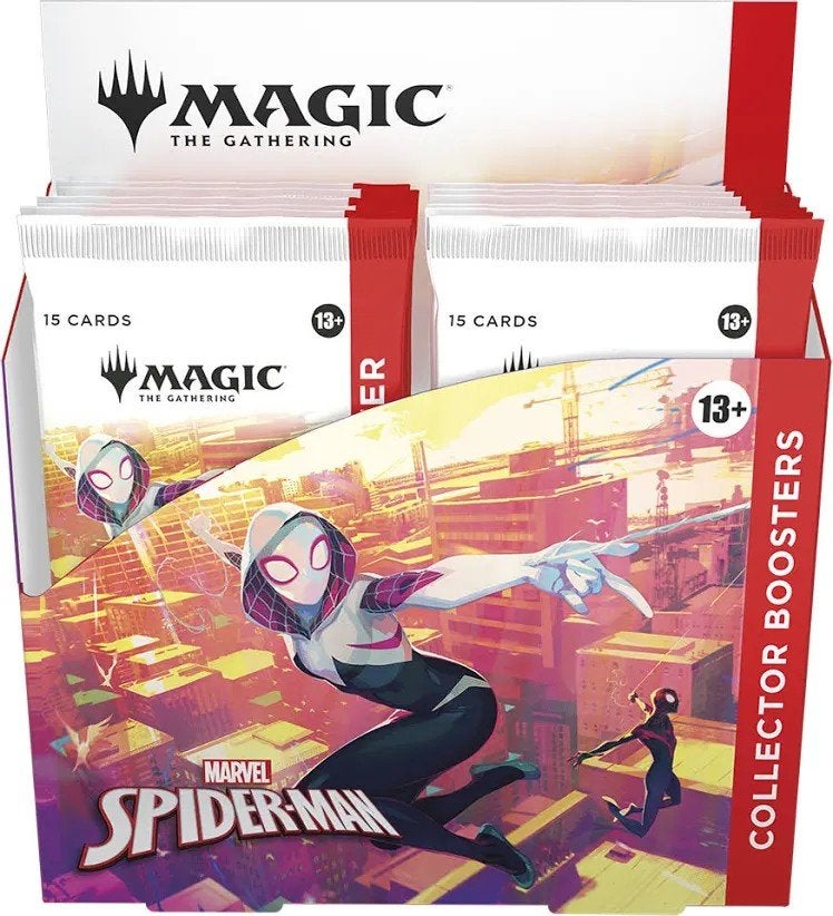 Spiderman Collector boosterbox Sealed, Ophalen of Verzenden, Nieuw, Boosterbox, Foil