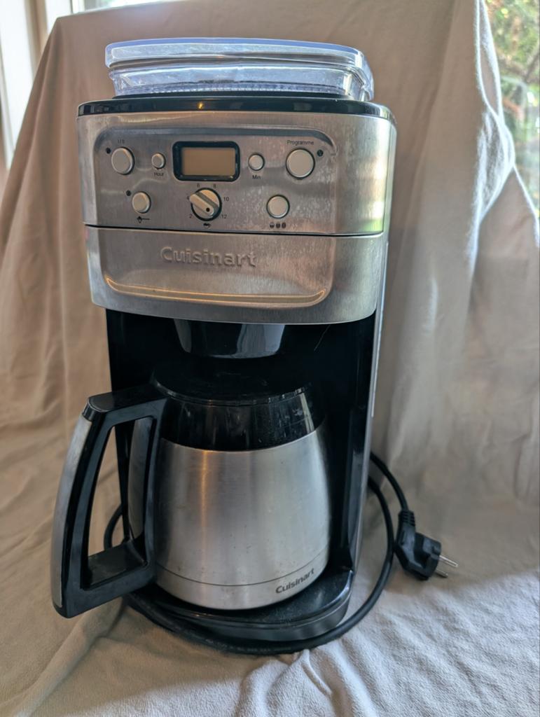 Koffiezetapparaat bonen en filter maling Cuisinart, Witgoed en Apparatuur, Ophalen of Verzenden, Gebruikt, Koffiemachine