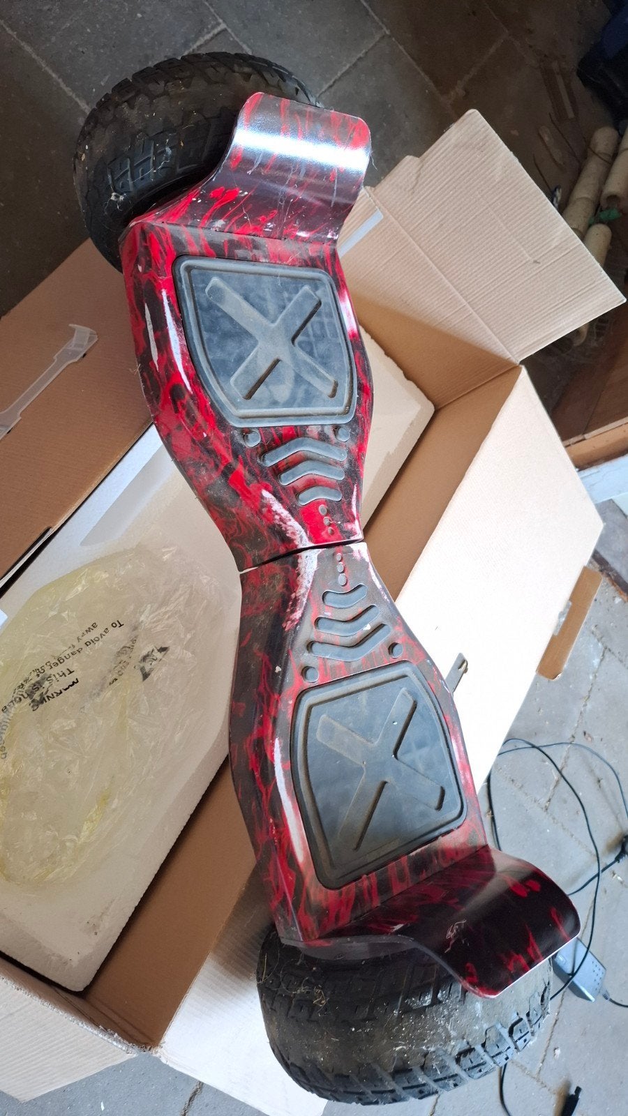 Hoverboard werking onbekend/defect, Ophalen