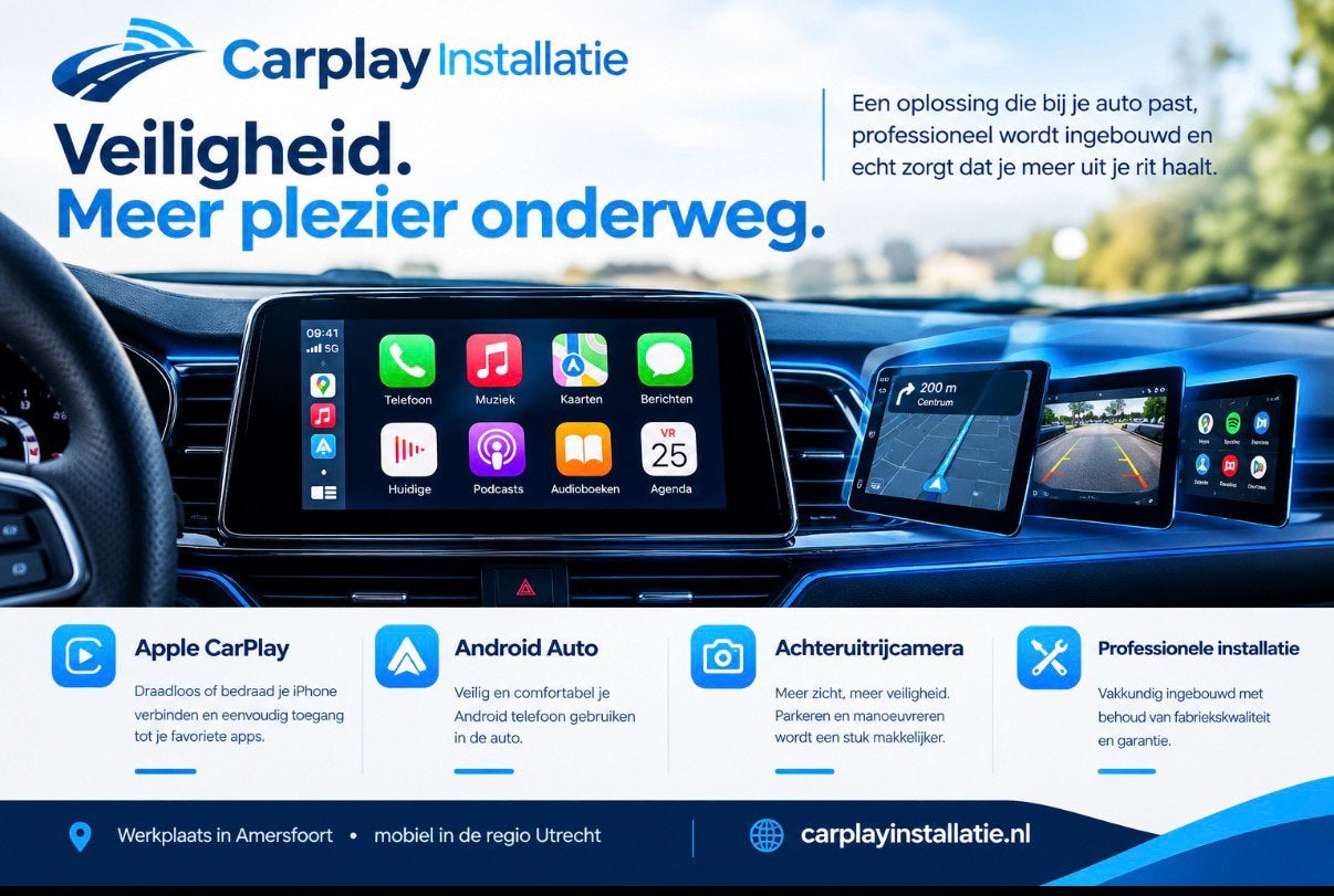 Ontdek het perfecte CarPlay navigatiesysteem voor uw auto!