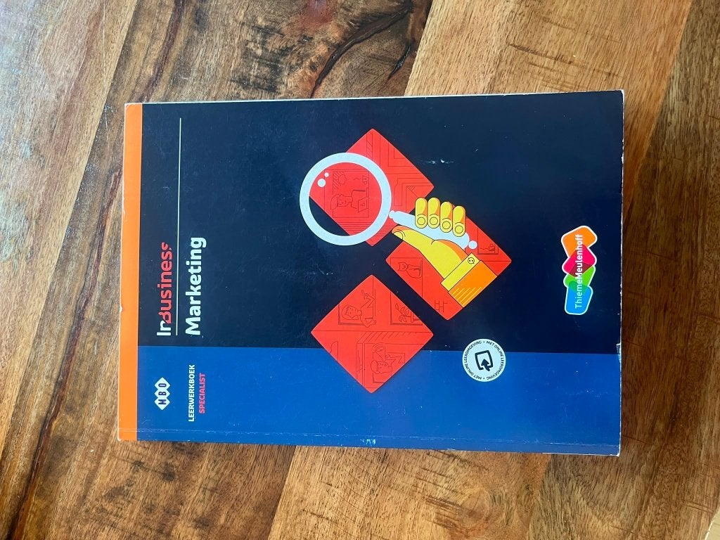 Inbusiness Marketing Leerwerkboek, Ophalen of Verzenden, Zo goed als nieuw, Economie en Marketing