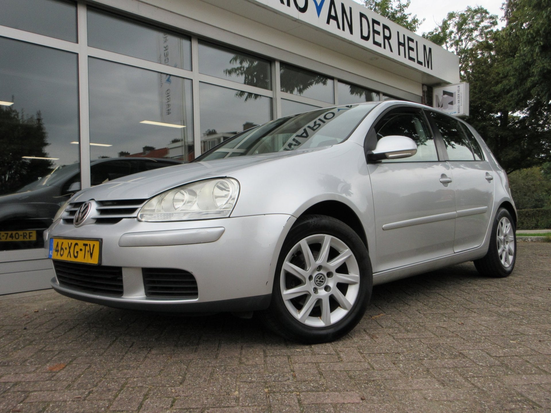 Volkswagen Golf 1.6 Optive 3, Auto's, Stof, Gebruikt, Zwart, 4 cilinders