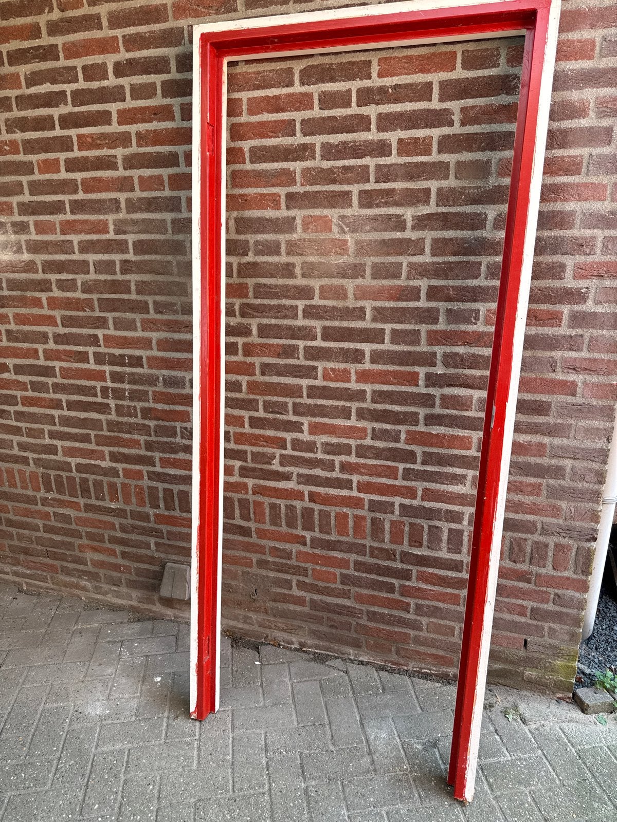 Binnendeur kozijn 930x2075mm, deur 830x2015mm, Ophalen, Gebruikt, 80 tot 100 cm, Binnendeur