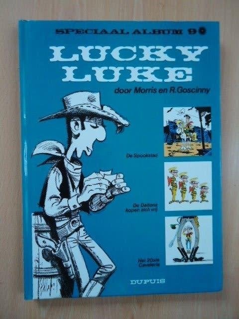 Lucky Luke speciaal album 9, 3 stripverhalen in 1, Boeken, Stripboeken, Eén stripboek, Ophalen of Verzenden, Zo goed als nieuw