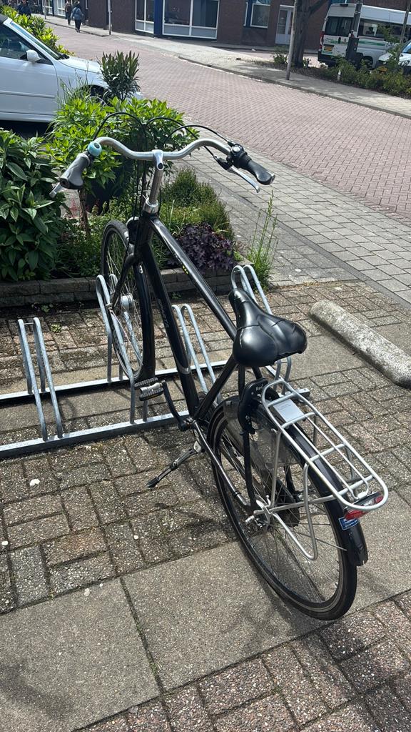 Herenfiets prima staat, Fietsen en Brommers, Fietsen | Tandems, 55 cm of meer, Ophalen, Gebruikt, Minder dan 10 versnellingen