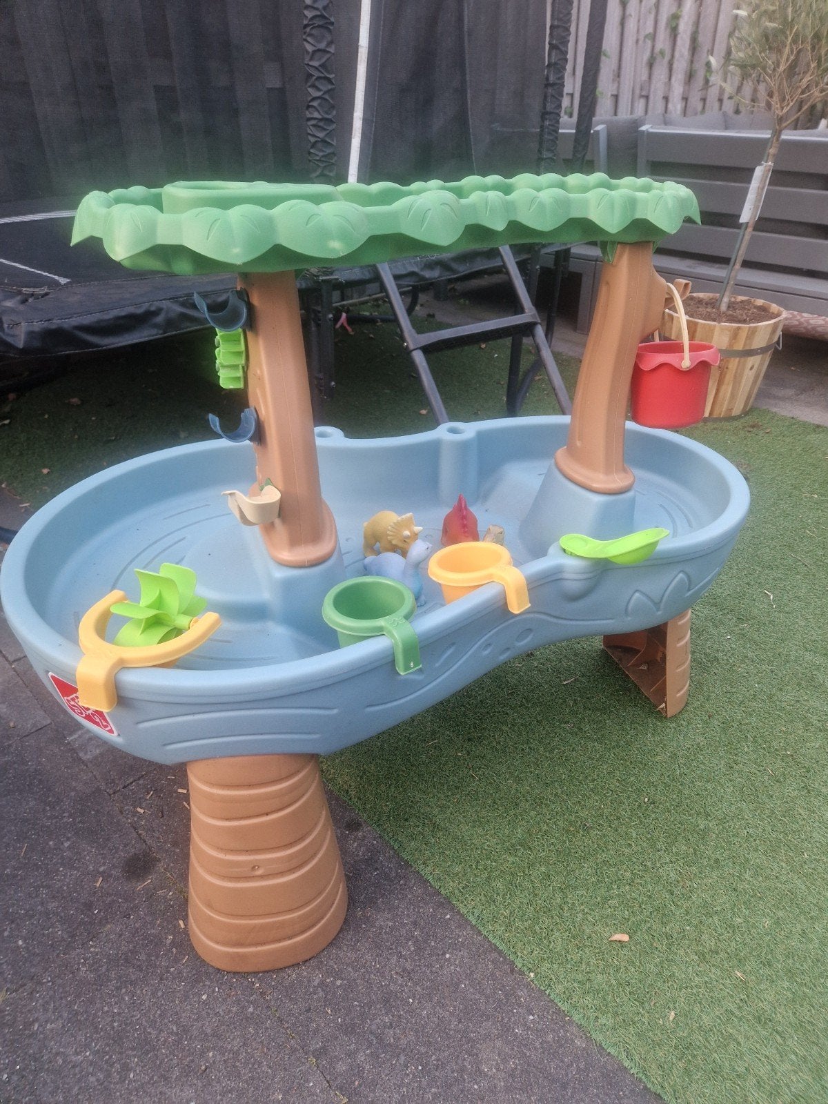 Step2 Waterplay Watertafel met Dinosaurus Accessoires, Ophalen, Gebruikt