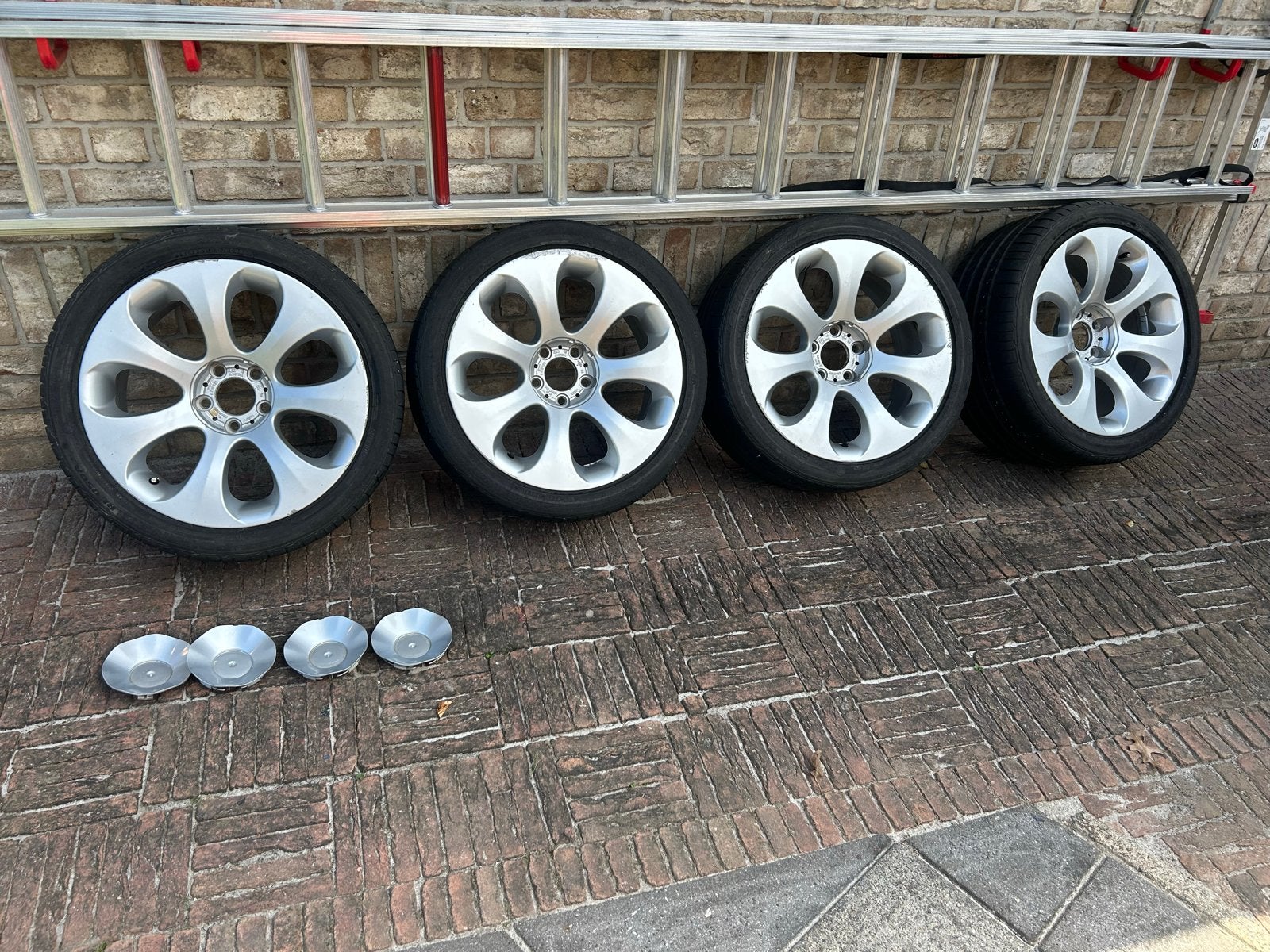 BMW 19 inch velgen breedset - 245/40R19 & 275/35R19, Banden en Velgen, Personenwagen, Zomerbanden, Ophalen