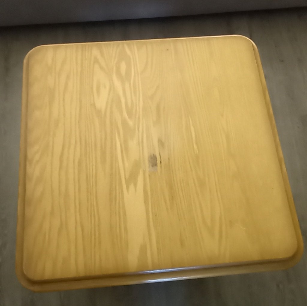 Salontafel, Ophalen, Gebruikt, 100 tot 150 cm, Vierkant