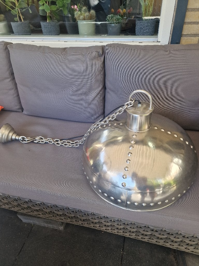 Industriële grote hanglamp, Ophalen, E27 (groot), Zo goed als nieuw, Industriële