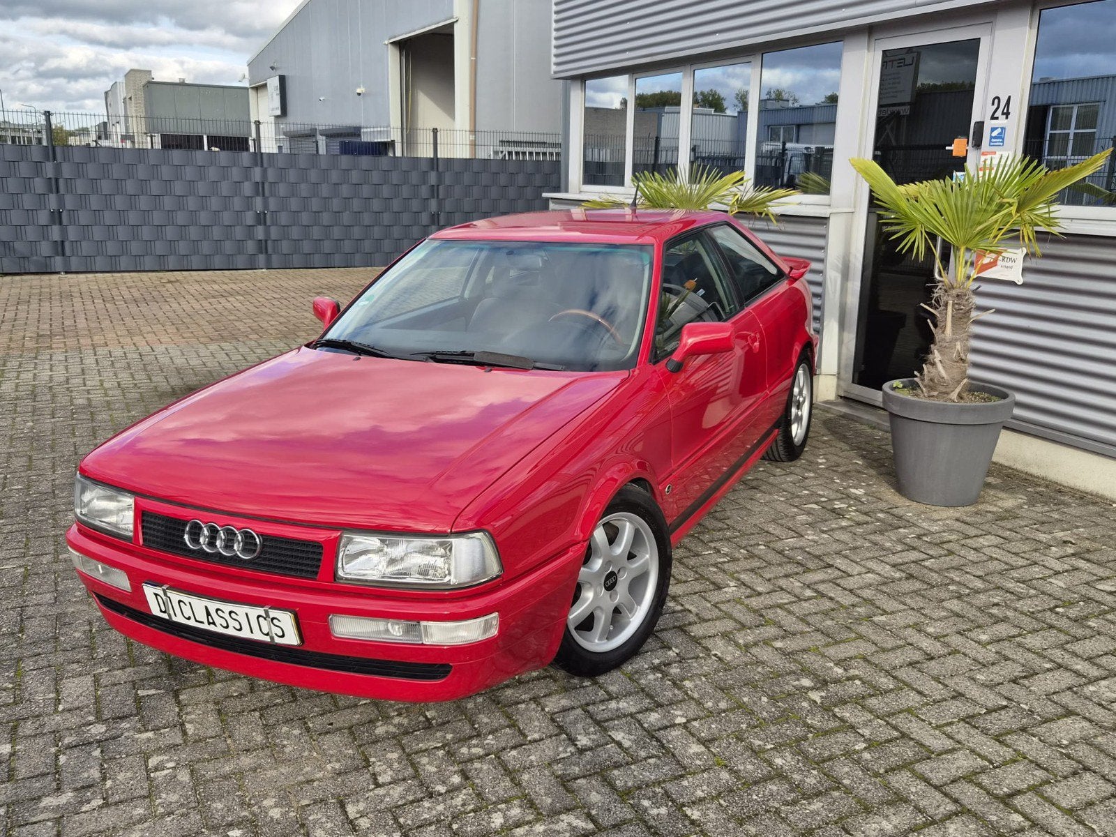 Audi Coupe 2.3 Typ 89 5 cilinder 1989!!, Auto's, Voorwielaandrijving, 1204 kg, Bedrijf, Handgeschakeld