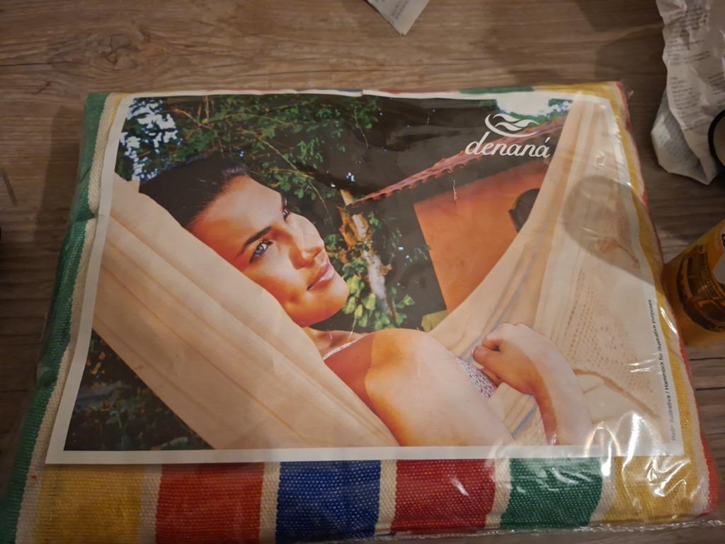 Nieuwe Denana Hangmat - Kleurrijk en Comfortabel, Ophalen, Nieuw, Eenpersoons, Binnen