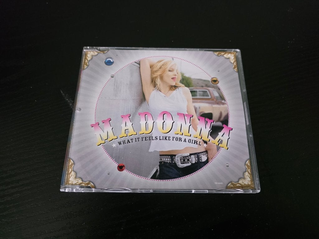 Madonna PROMO - What it feels like for a girl, Ophalen of Verzenden, 2000 - 2009, Gebruikt