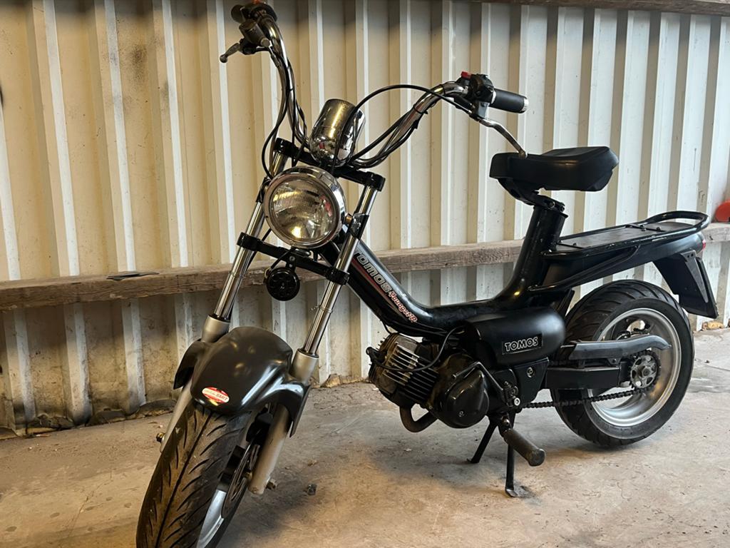 Tomos Standard Snorfiets - Zwart, Goede Staat, Fietsen en Brommers, Ophalen, Gebruikt, Standard, Maximaal 25 km/u