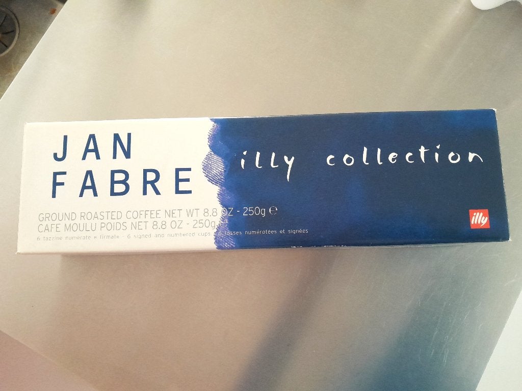 Illy espressokopjes, art collection, Jan Fabre, Ophalen, Nieuw, Overige stijlen, Illy
