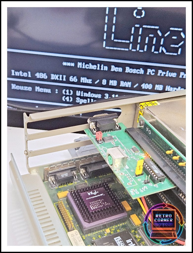 Intel OverDrive DX2ODPR66 66MHz CPU werkend getest, Computers en Software, Vintage Computers, Verzenden, Commodore C 64
