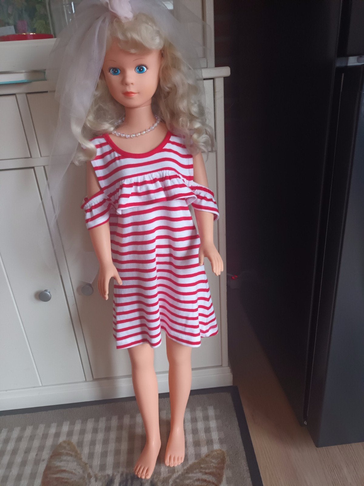 2 grote poppen, Kinderen en Baby's, Speelgoed | Poppen, Ophalen, Babypop